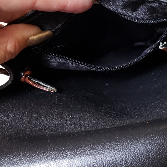 faux leather puppy dog braided strap crossbody bag - Picture 6 of 6